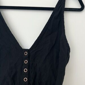 Free people black bodysuit